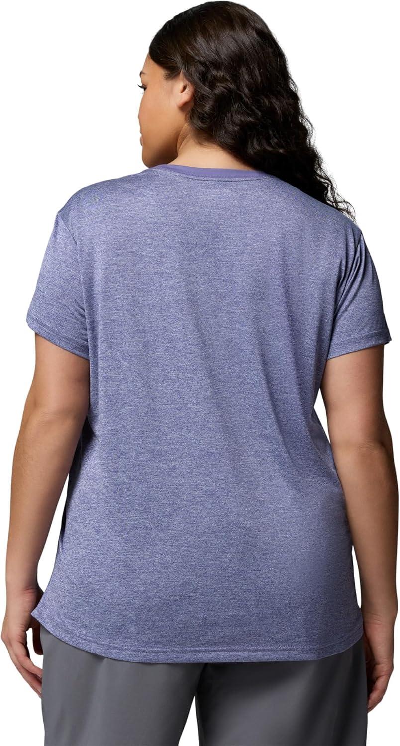 imageColumbia Womens Bluevista Hill Short Sleeve CrewStormwatch Heather