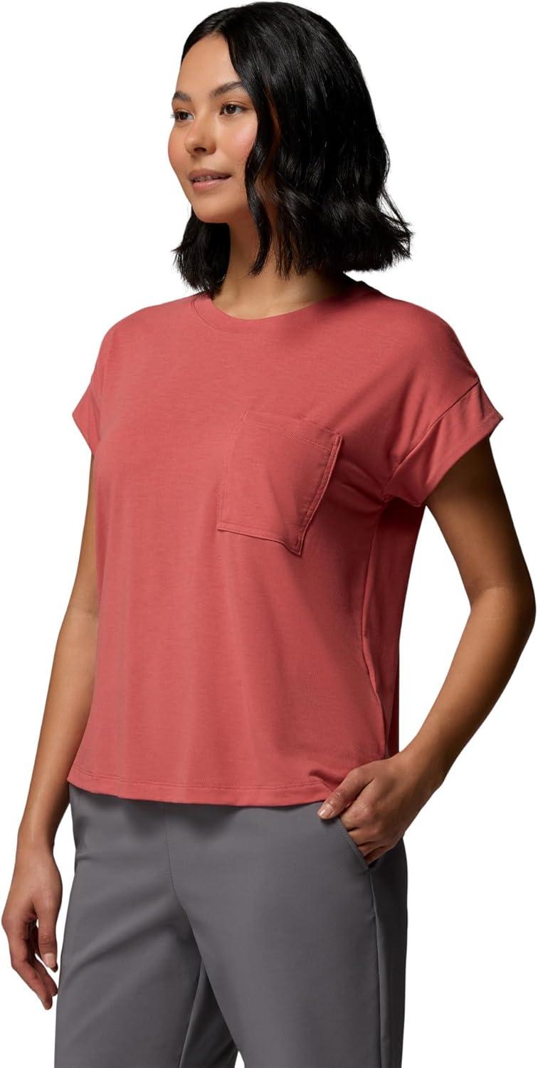 imageColumbia Womens Daniela Falls Short SleeveWashed Red