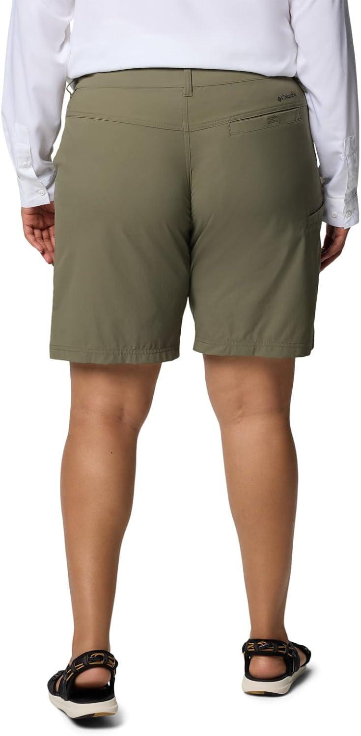imageColumbia Womens Leslie Falls Long Short IIStone Green