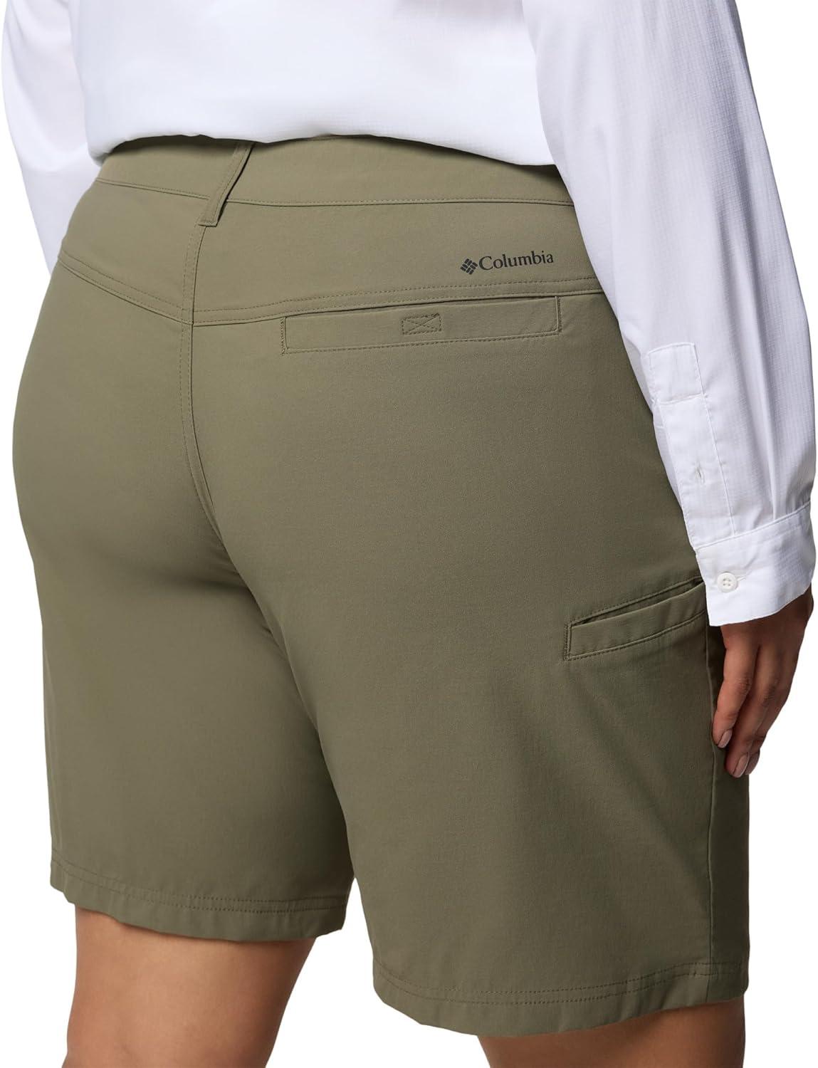 imageColumbia Womens Leslie Falls Long Short IIStone Green