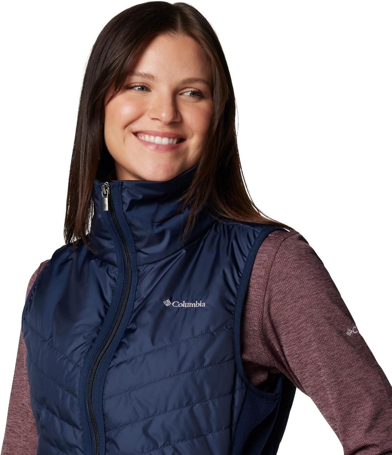 imageColumbia Womens Mix It Around Long Vest IICollegiate Navy