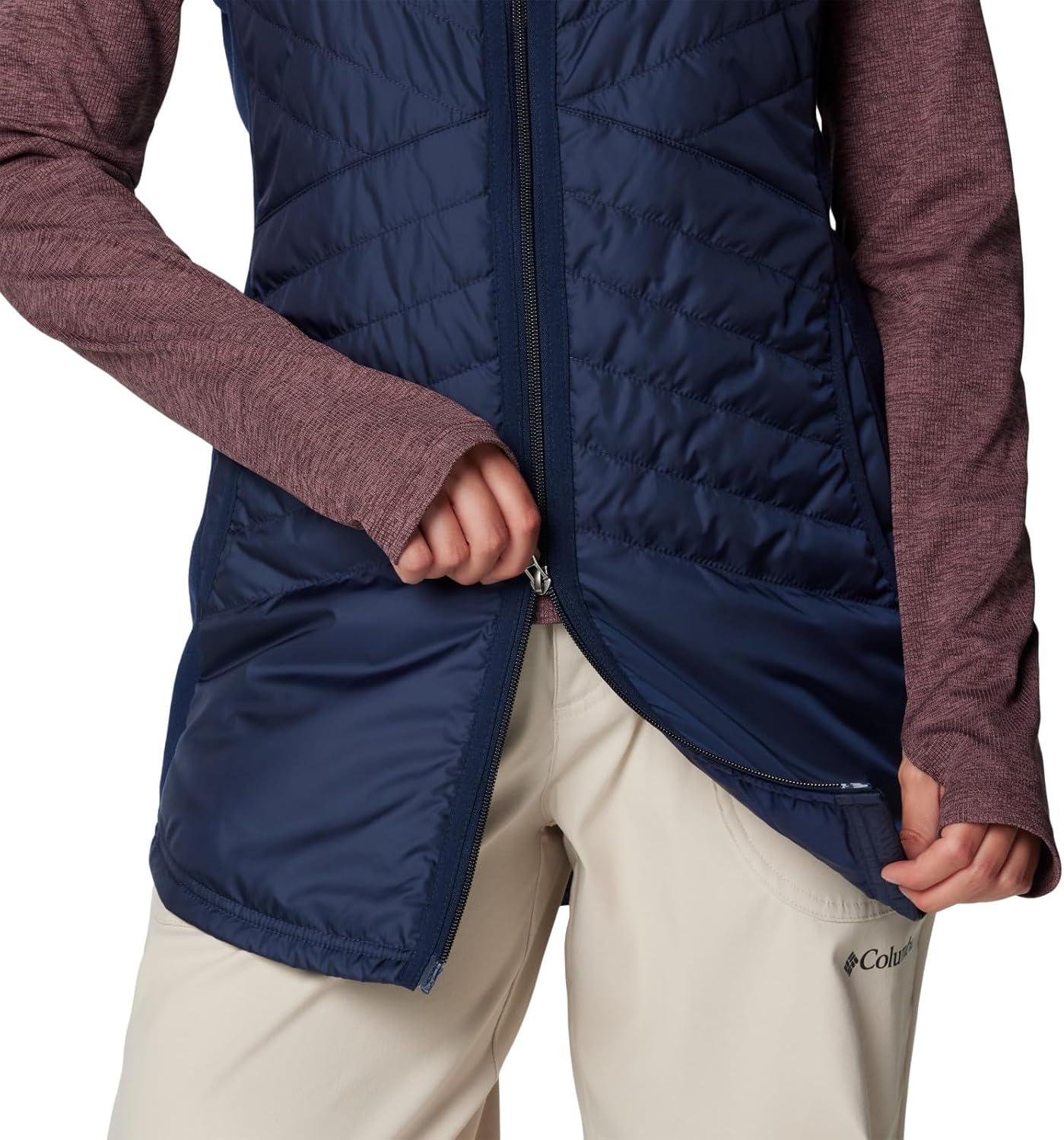 imageColumbia Womens Mix It Around Long Vest IICollegiate Navy