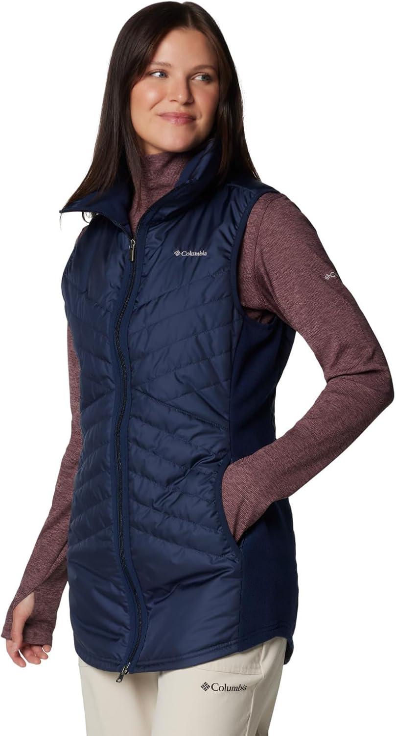 imageColumbia Womens Mix It Around Long Vest IICollegiate Navy