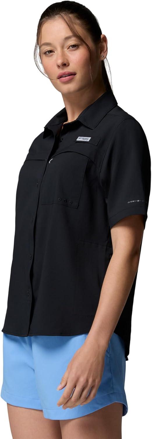 imageColumbia Womens PFG Castback Woven Short SleeveBlack