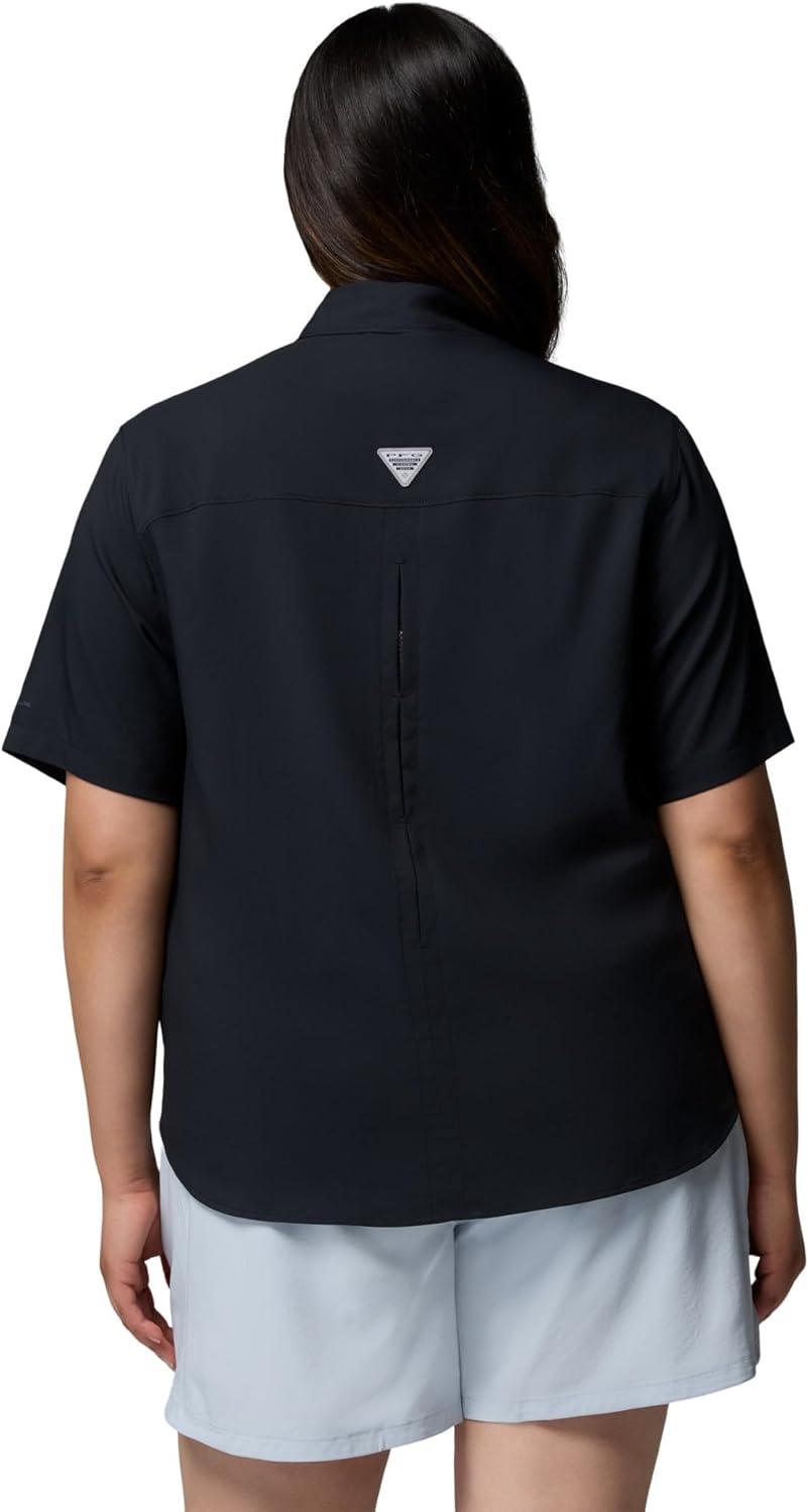 imageColumbia Womens PFG Castback Woven Short SleeveBlack