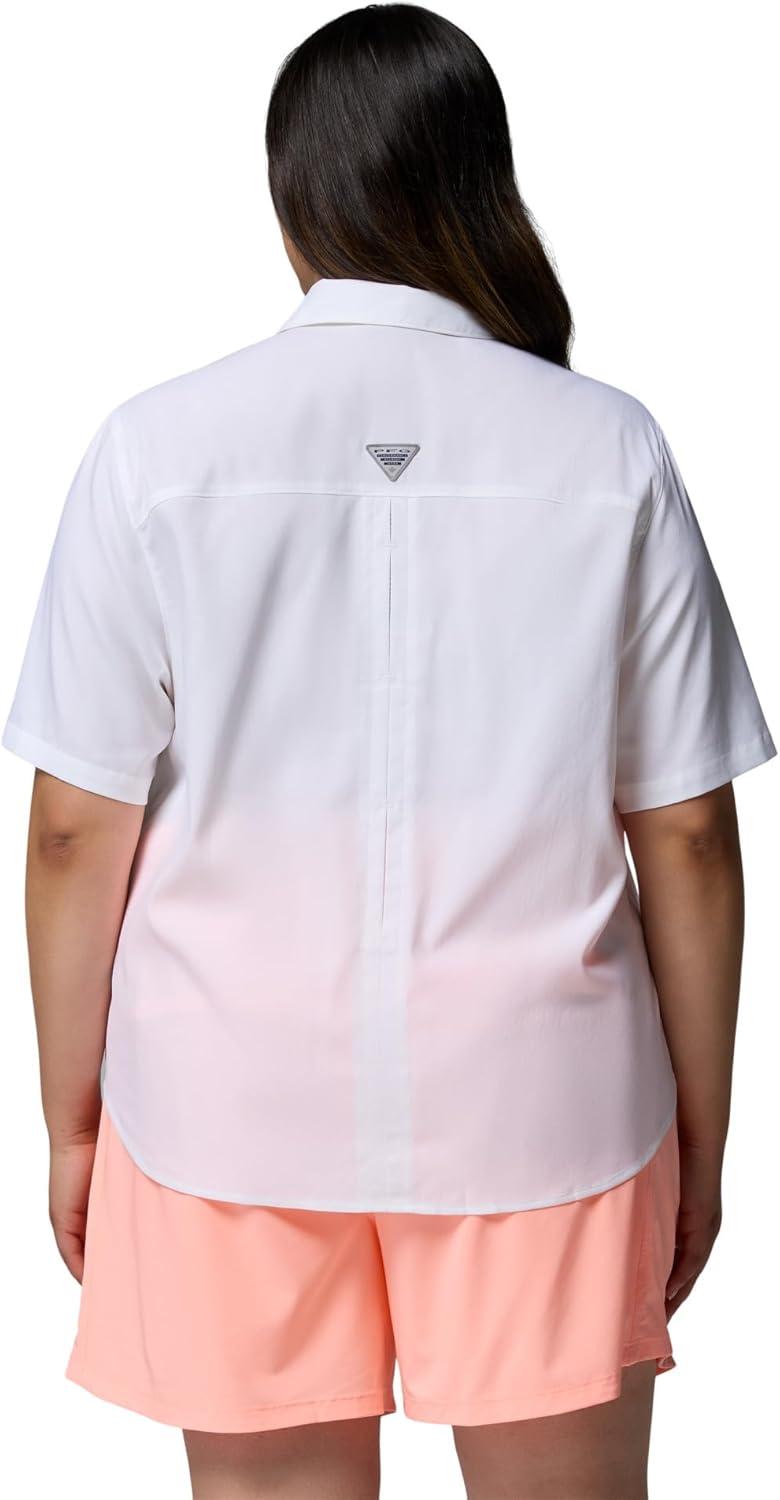 imageColumbia Womens PFG Castback Woven Short SleeveWhite