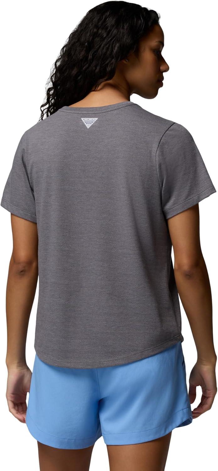 imageColumbia Womens PFG Freezer Short Sleeve TeeCity Grey
