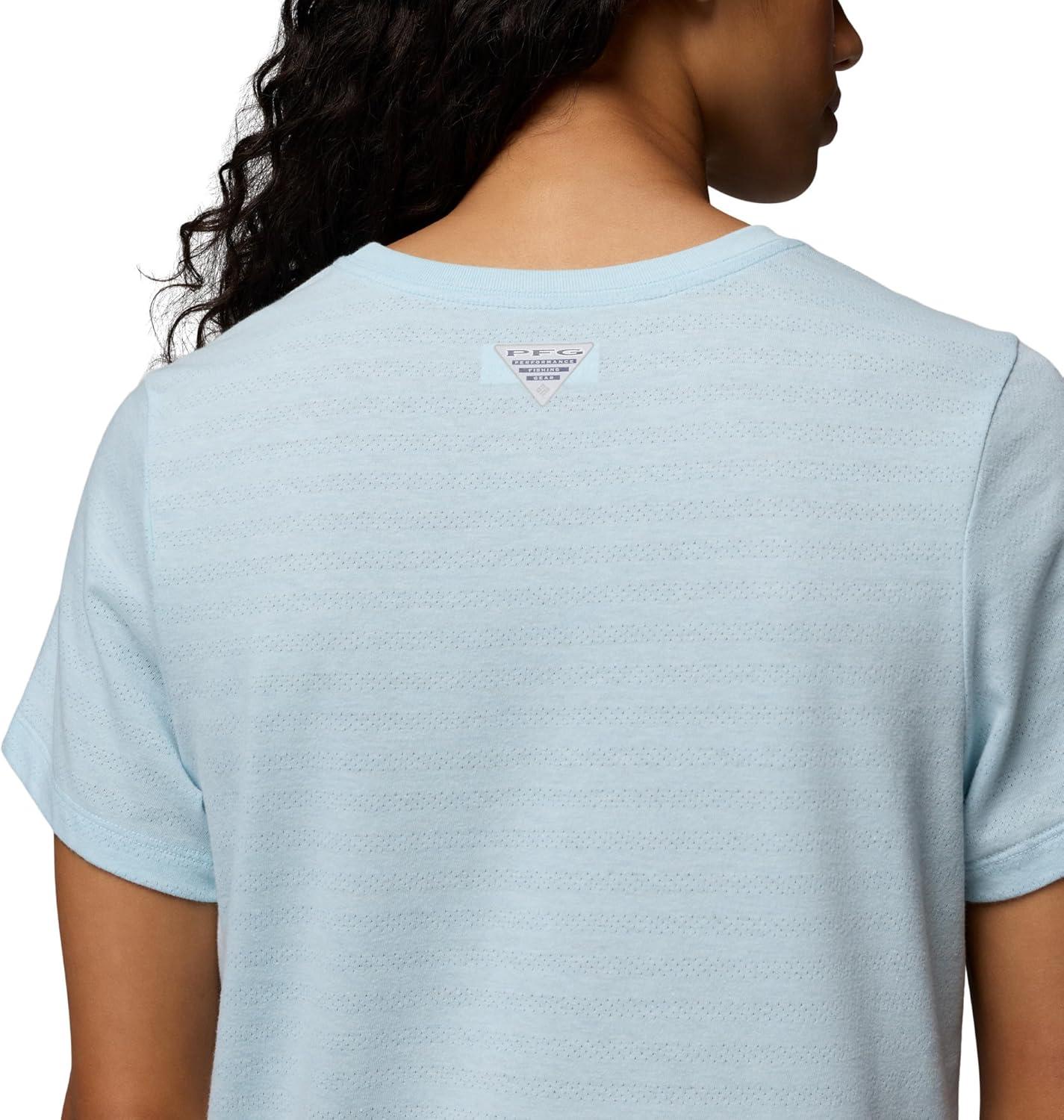 imageColumbia Womens PFG Freezer Short Sleeve TeeMarine Light