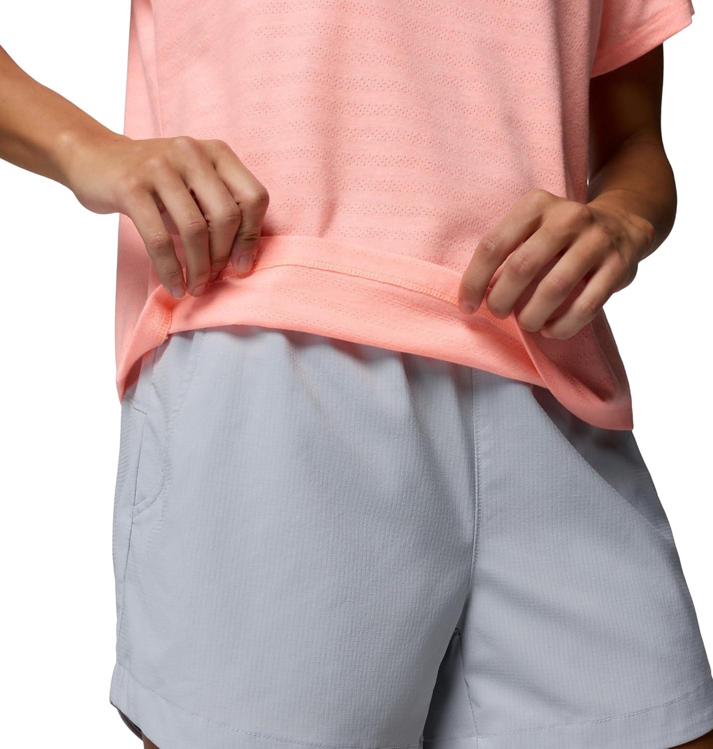 imageColumbia Womens PFG Freezer Short Sleeve TeeTiki Pink