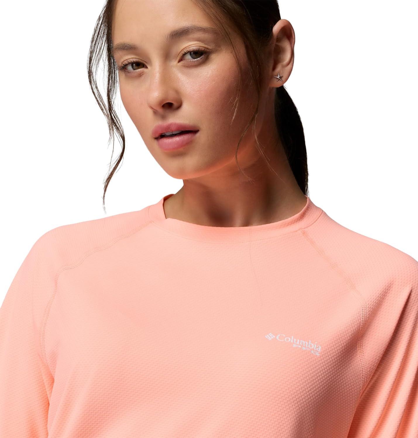 imageColumbia Womens PFG Solar Stream II Long SleeveTiki Pink