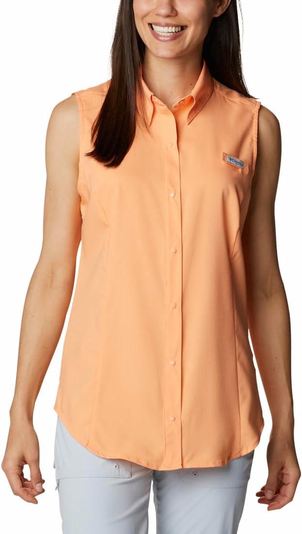 imageColumbia Womens PFG Tamiami Sleeveless ShirtBright Nectar