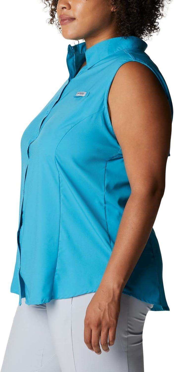 imageColumbia Womens PFG Tamiami Sleeveless ShirtClear Water