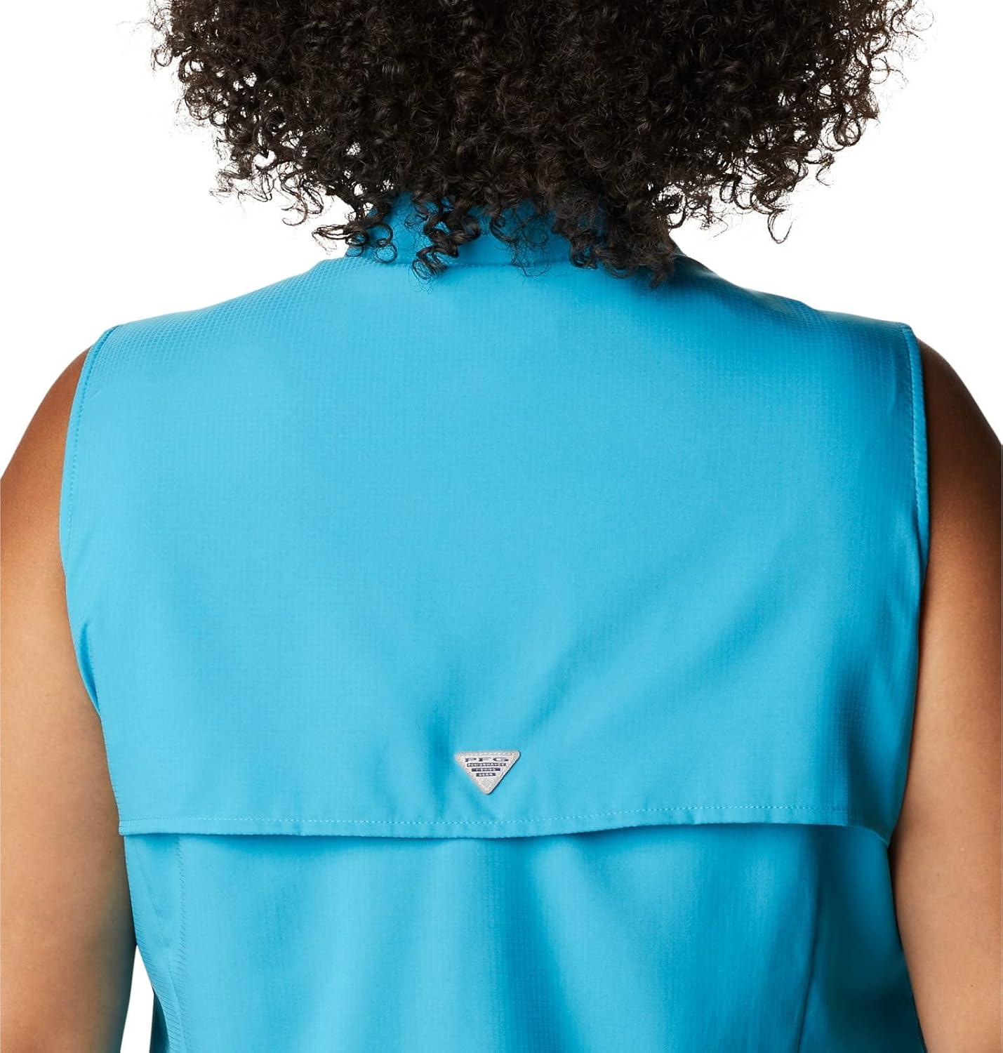 imageColumbia Womens PFG Tamiami Sleeveless ShirtClear Water