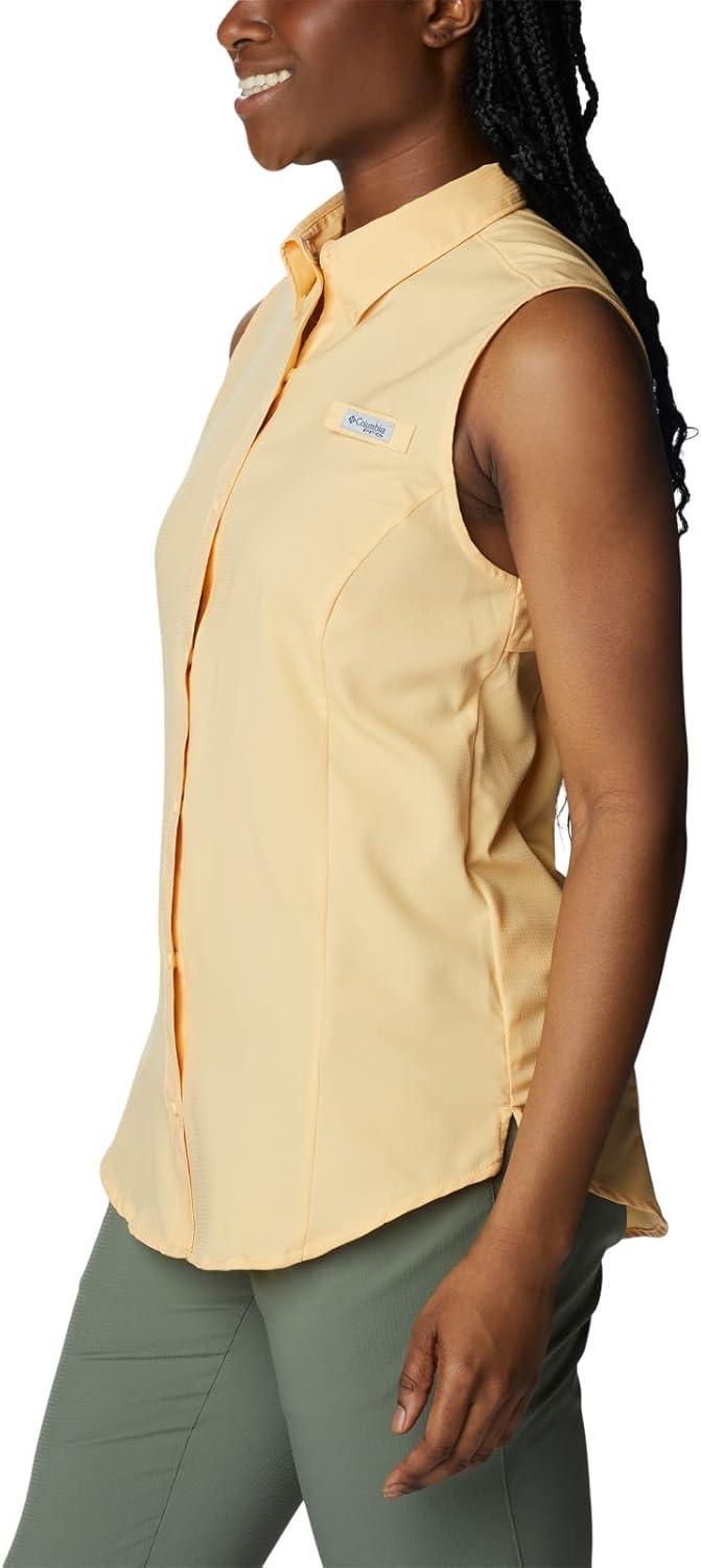 imageColumbia Womens PFG Tamiami Sleeveless ShirtCocoa Butter