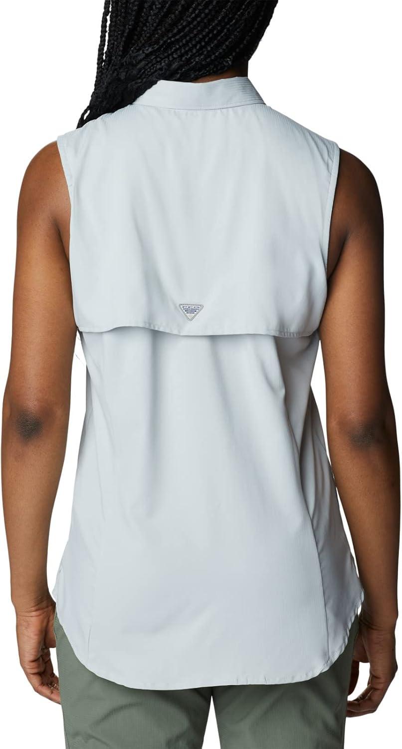 imageColumbia Womens PFG Tamiami Sleeveless ShirtCool Grey