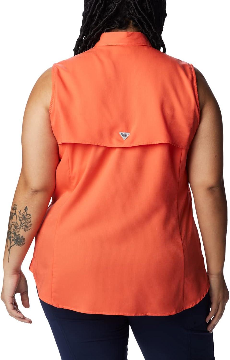 imageColumbia Womens PFG Tamiami Sleeveless ShirtCorange