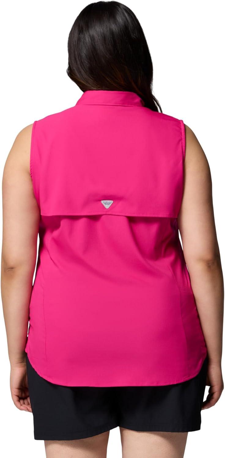 imageColumbia Womens PFG Tamiami Sleeveless ShirtGuava Pink