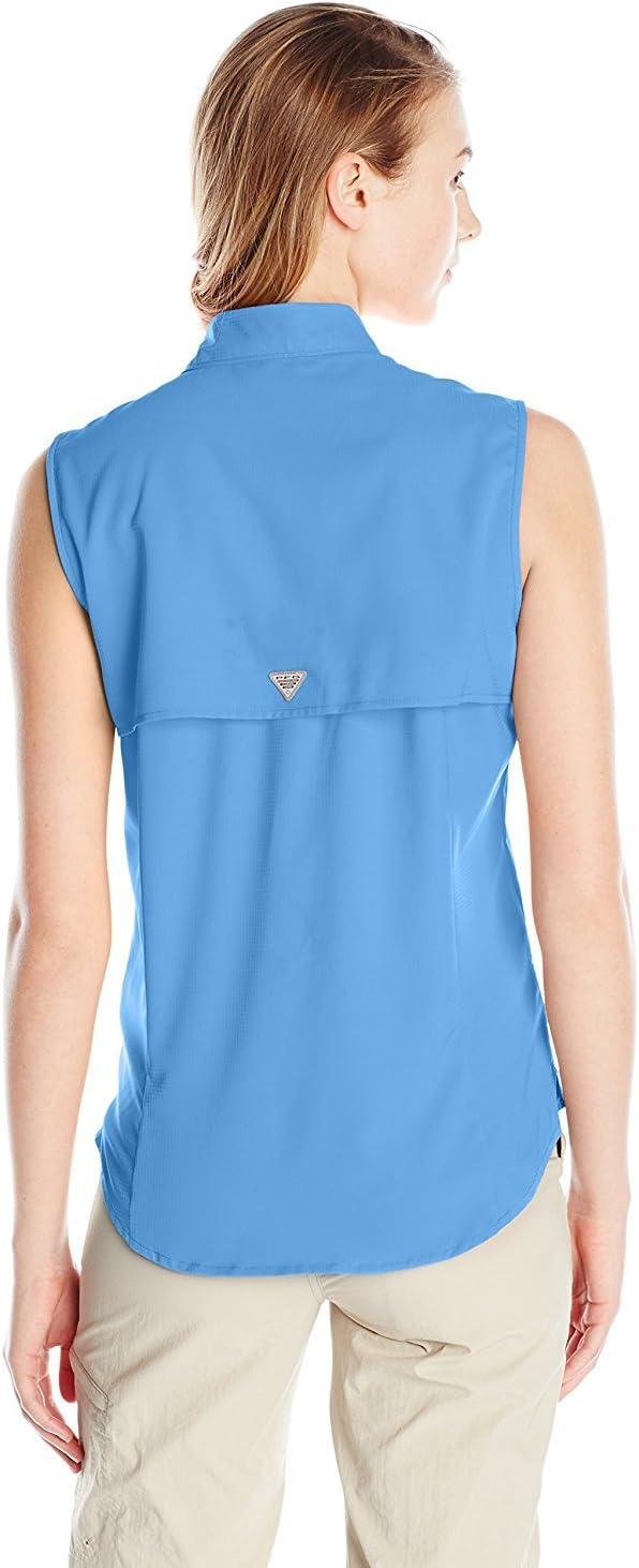 imageColumbia Womens PFG Tamiami Sleeveless ShirtHarbor Blue
