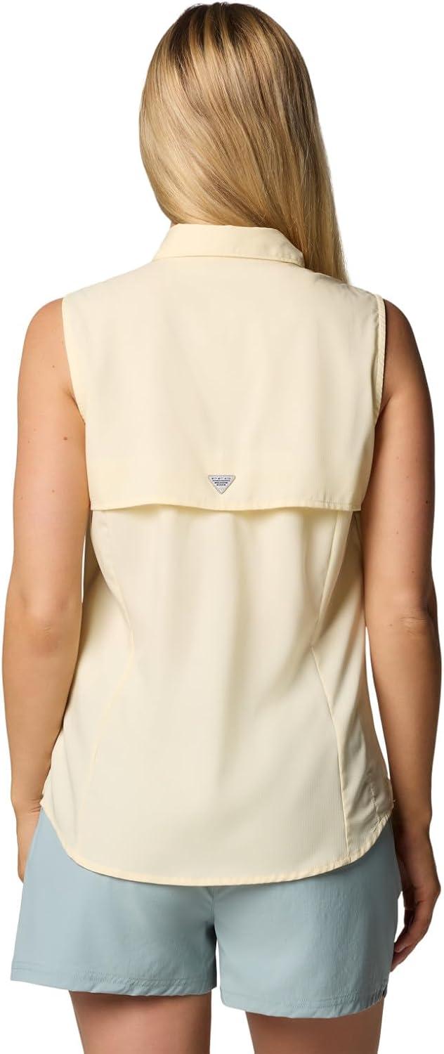 imageColumbia Womens PFG Tamiami Sleeveless ShirtLemon Wash