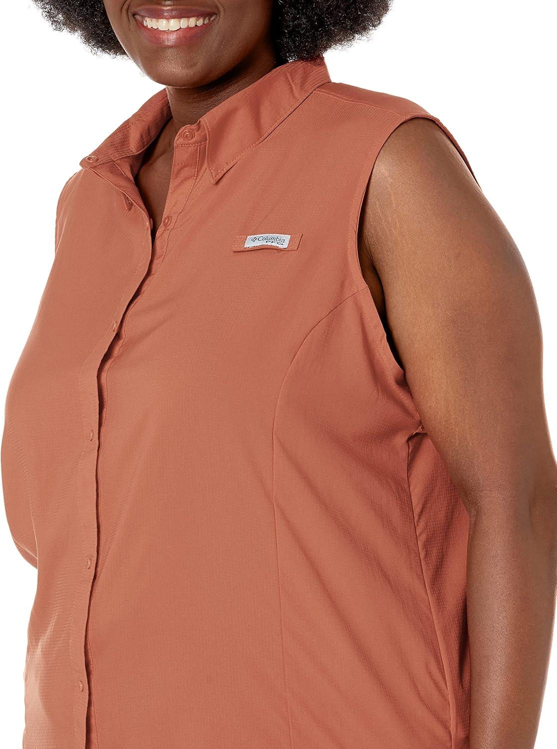 imageColumbia Womens PFG Tamiami Sleeveless ShirtLychee