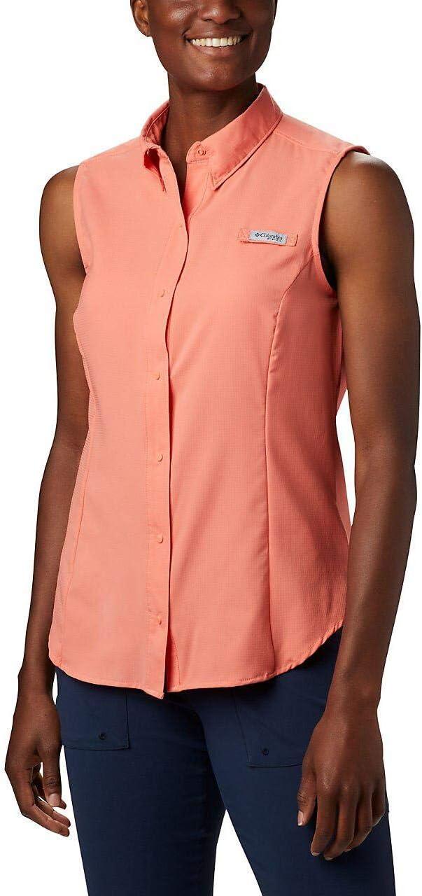 imageColumbia Womens PFG Tamiami Sleeveless ShirtLychee