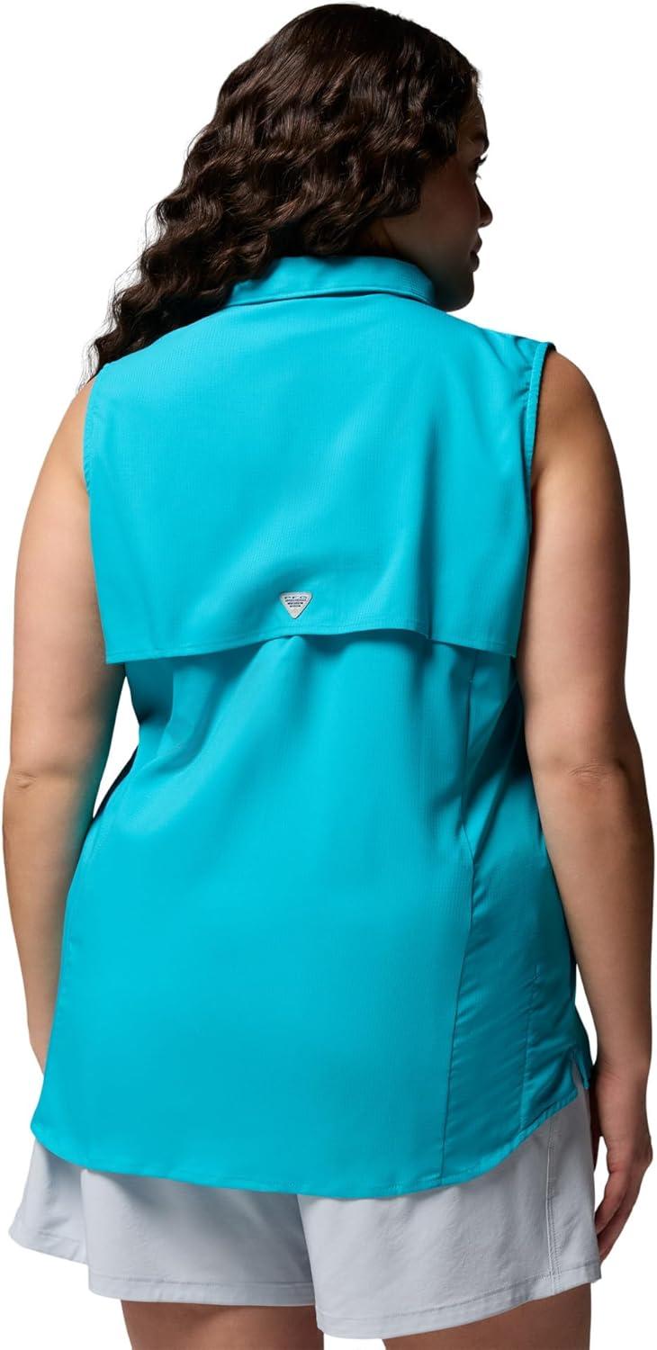 imageColumbia Womens PFG Tamiami Sleeveless ShirtOcean Teal