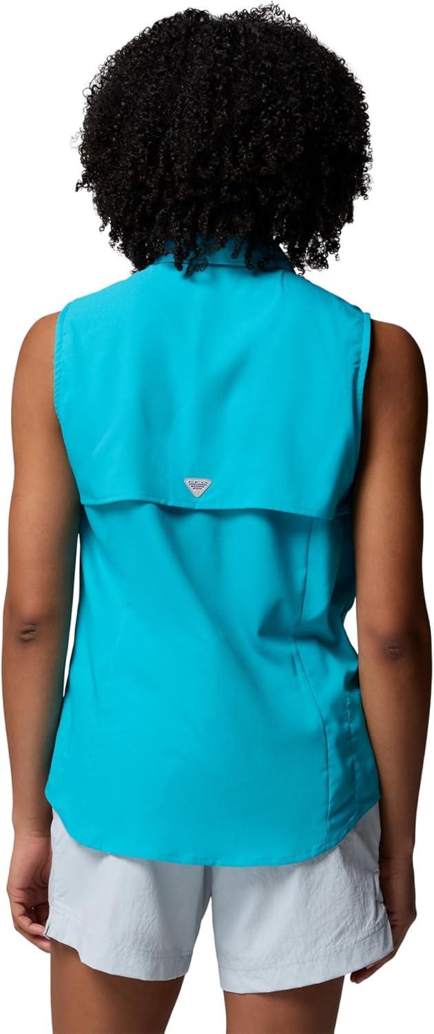 imageColumbia Womens PFG Tamiami Sleeveless ShirtOcean Teal