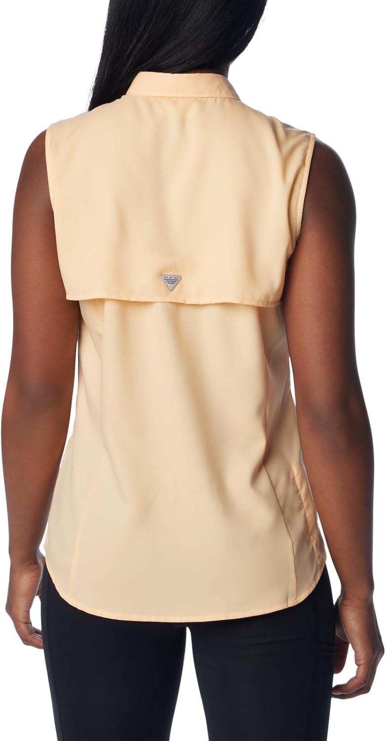 imageColumbia Womens PFG Tamiami Sleeveless ShirtPeach Fizz