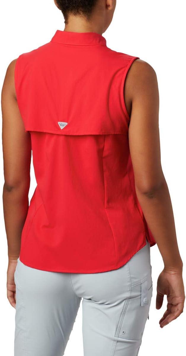 imageColumbia Womens PFG Tamiami Sleeveless ShirtRed