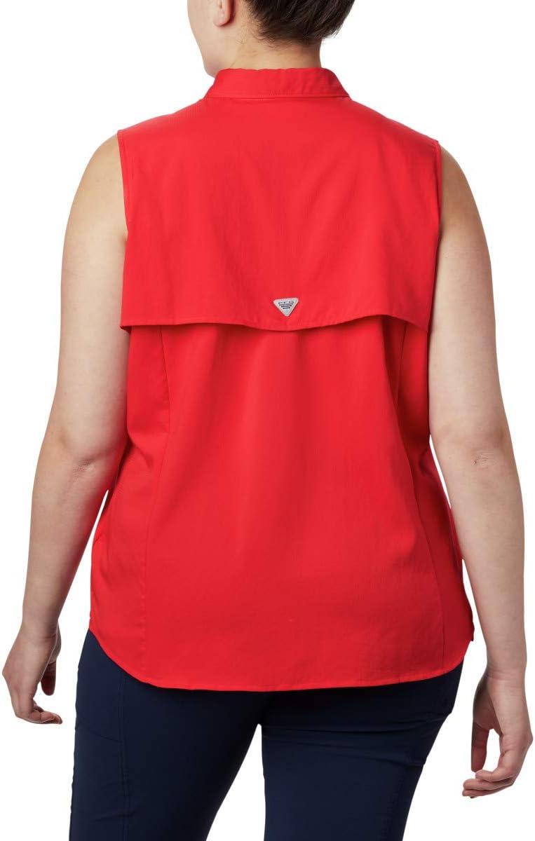 imageColumbia Womens PFG Tamiami Sleeveless ShirtRed