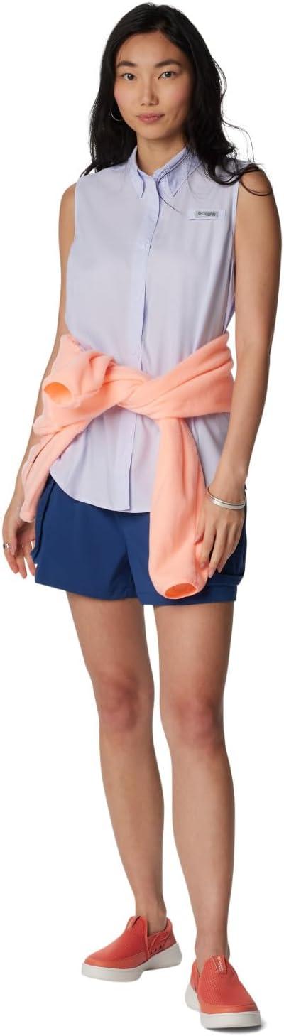 imageColumbia Womens PFG Tamiami Sleeveless ShirtSnowdrift
