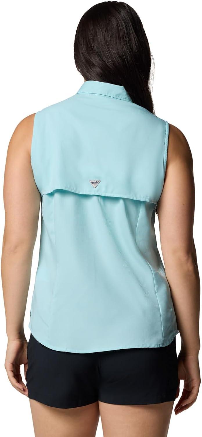 imageColumbia Womens PFG Tamiami Sleeveless ShirtSpray