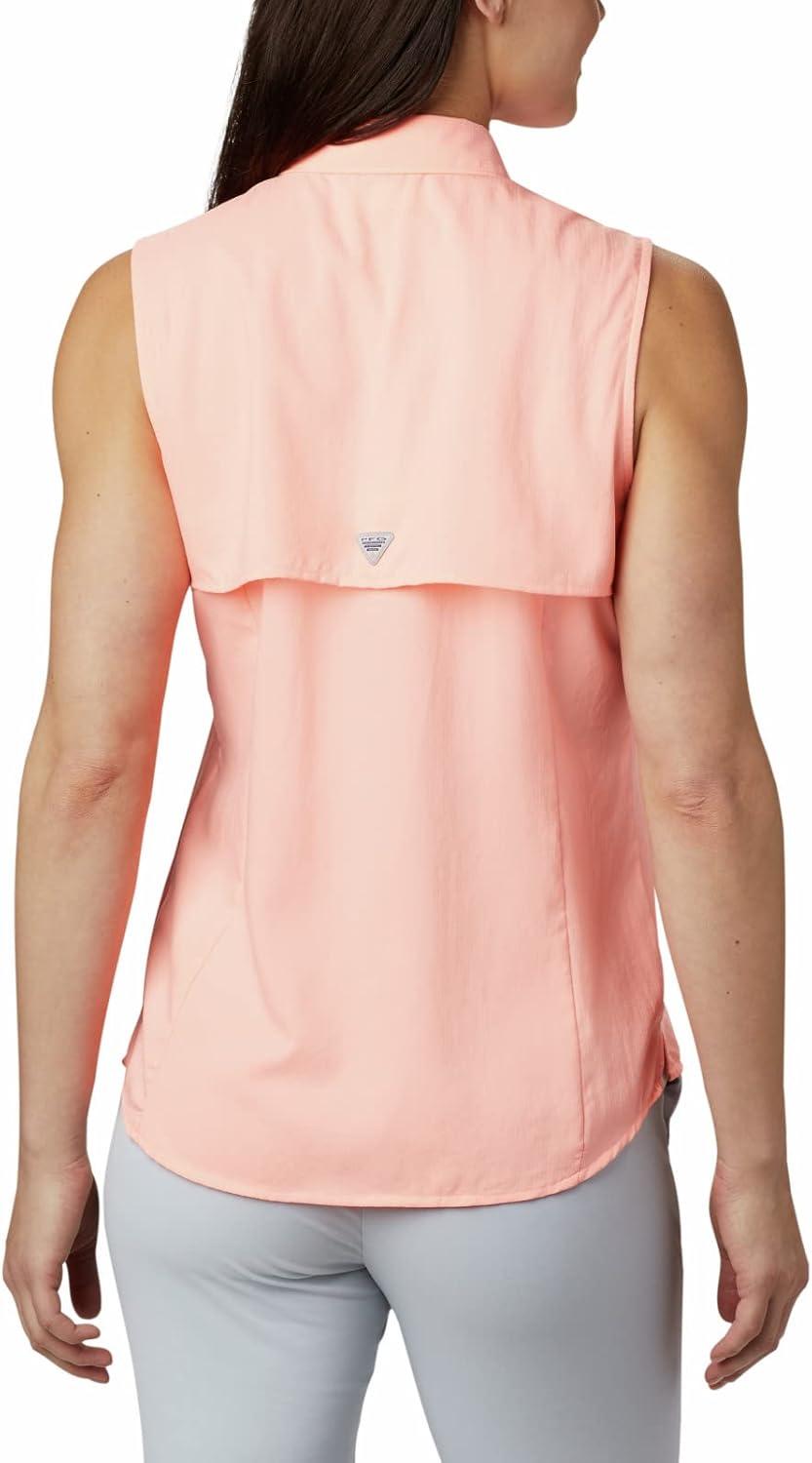 imageColumbia Womens PFG Tamiami Sleeveless ShirtTiki Pink