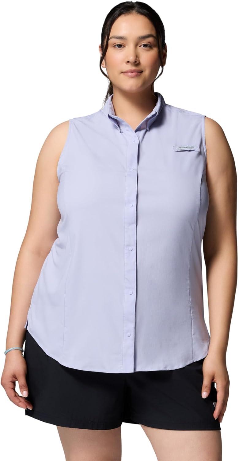 imageColumbia Womens PFG Tamiami Sleeveless ShirtTwilight
