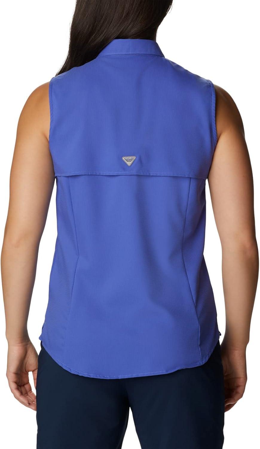 imageColumbia Womens PFG Tamiami Sleeveless ShirtViolet Sea