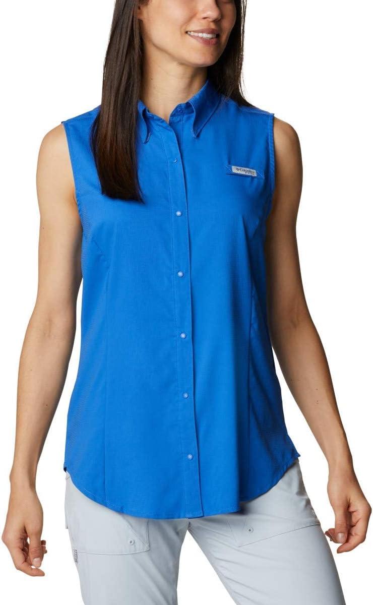 imageColumbia Womens PFG Tamiami Sleeveless ShirtVivid Blue