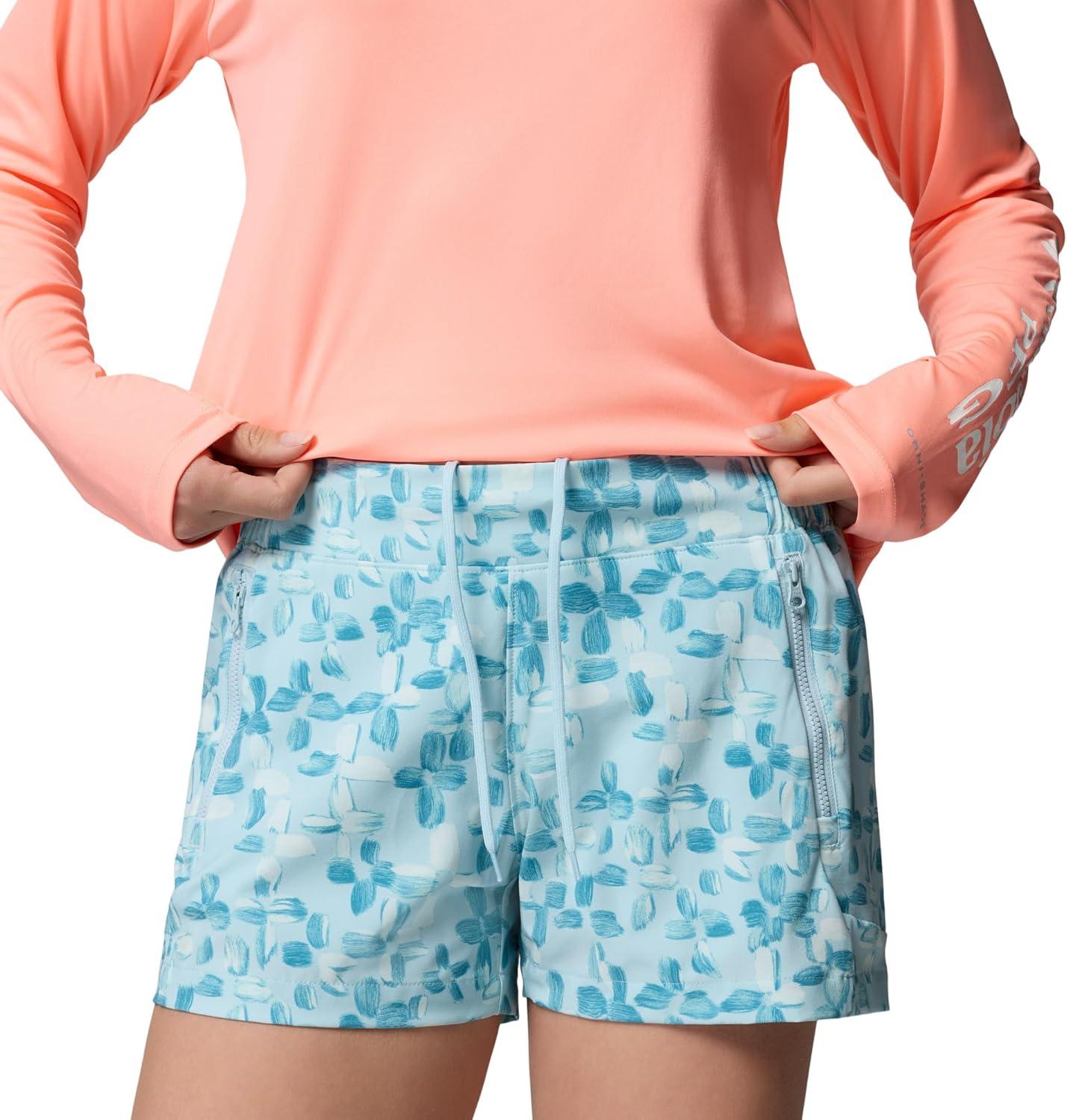 imageColumbia Womens PFG Tidal III ShortMarine LightCrosshatch