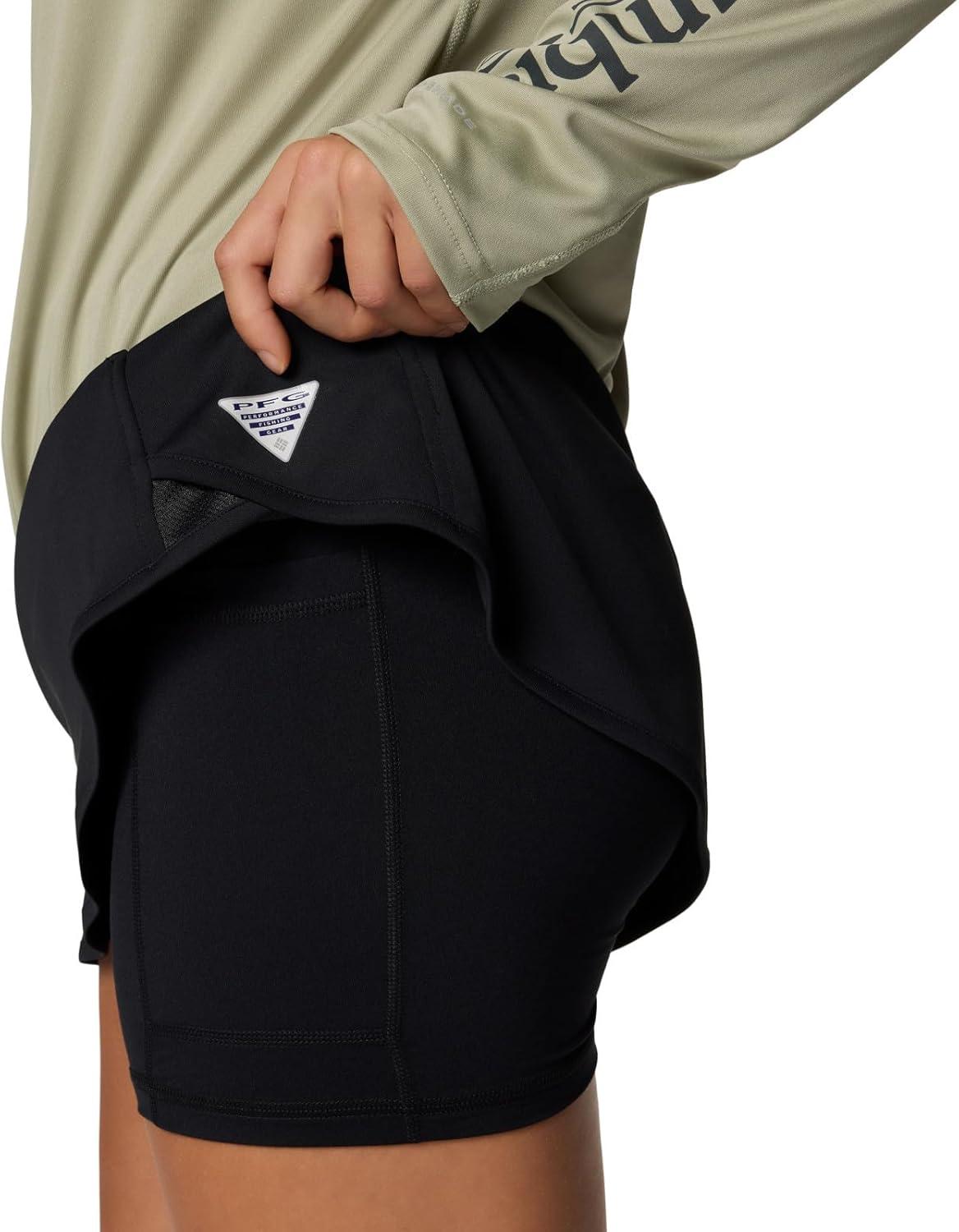 imageColumbia Womens PFG Tidal Knit SkortBlack