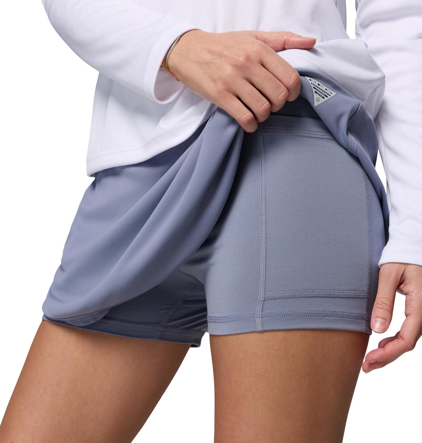 imageColumbia Womens PFG Tidal Knit SkortNew Moon
