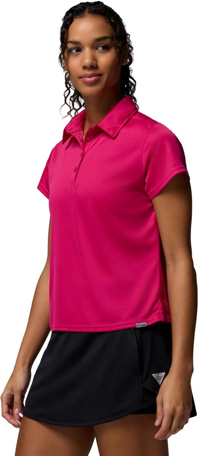 imageColumbia Womens PFG Tidal Tee Short Sleeve PoloGuava Pink