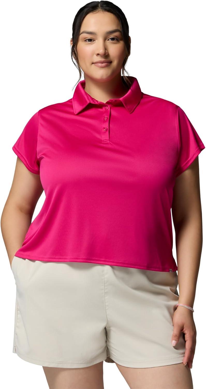 imageColumbia Womens PFG Tidal Tee Short Sleeve PoloGuava Pink