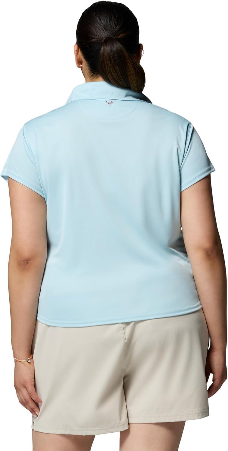 imageColumbia Womens PFG Tidal Tee Short Sleeve PoloMarine Light