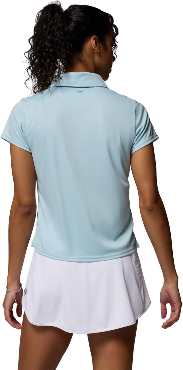imageColumbia Womens PFG Tidal Tee Short Sleeve PoloMarine Light