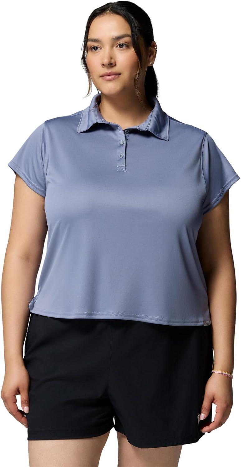 imageColumbia Womens PFG Tidal Tee Short Sleeve PoloNew Moon