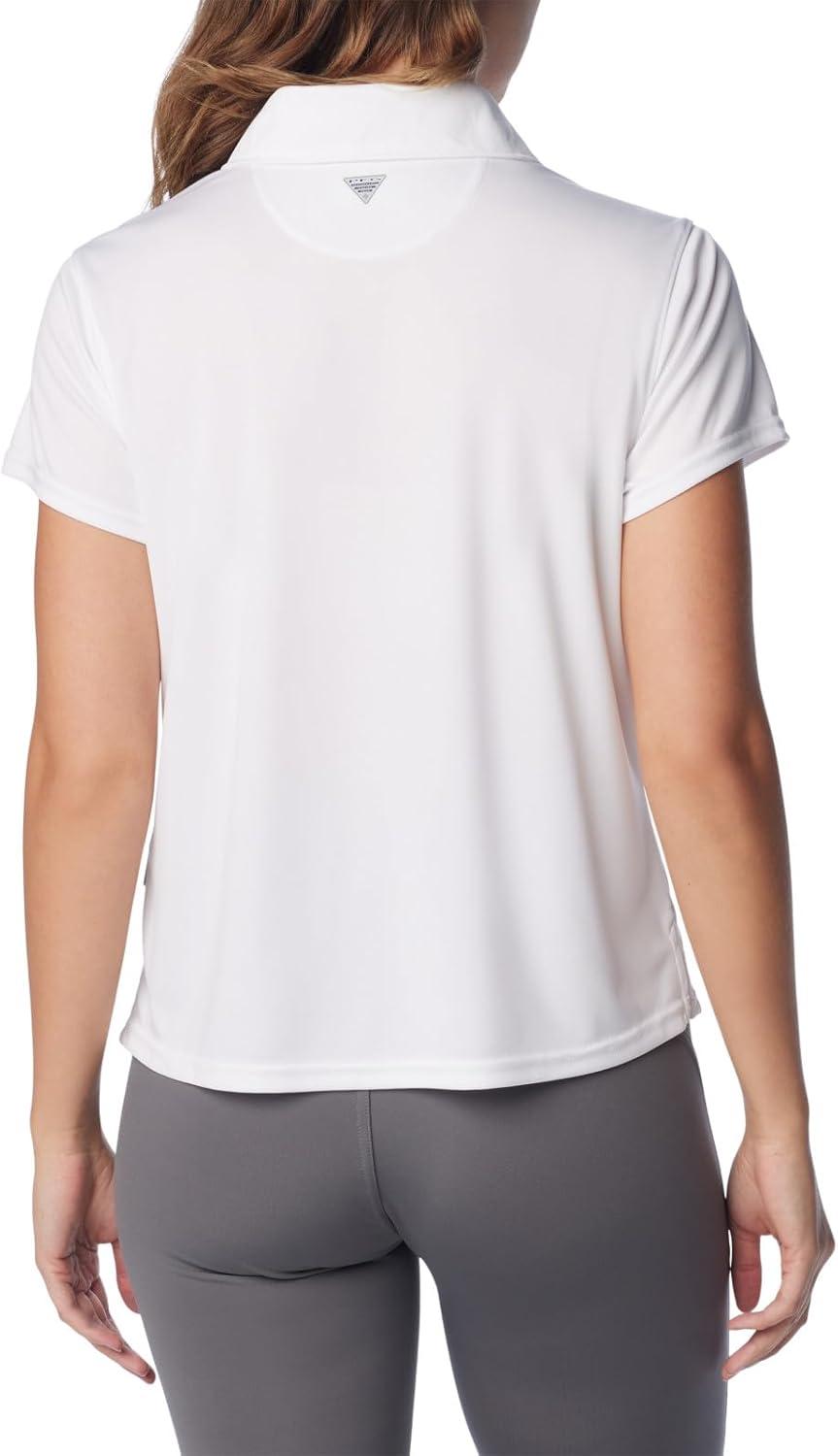 imageColumbia Womens PFG Tidal Tee Short Sleeve PoloWhite