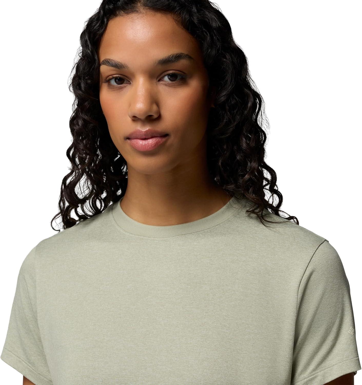 imageColumbia Womens Parsons Point Back Graphic TeeSafari HeatherCozy Coastline