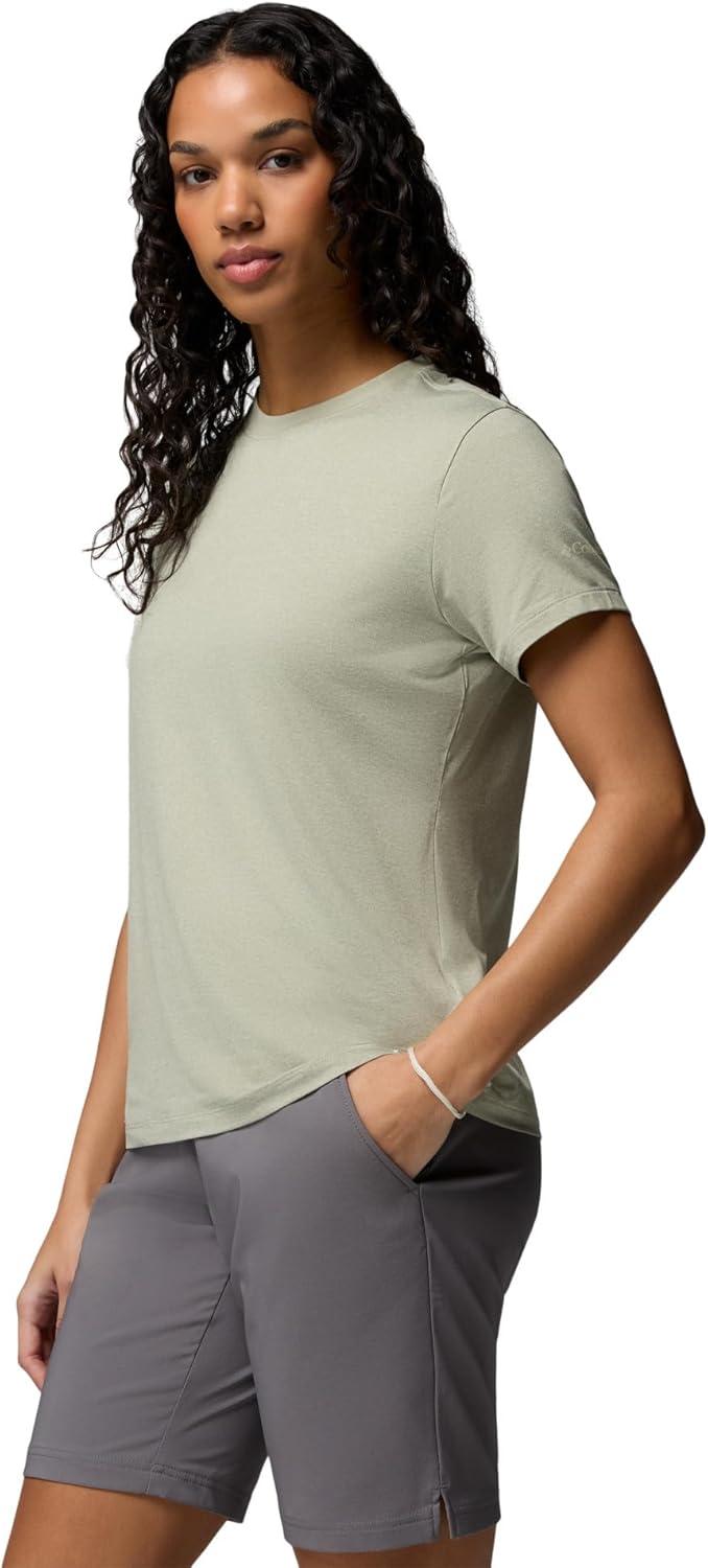 imageColumbia Womens Parsons Point Back Graphic TeeSafari HeatherCozy Coastline