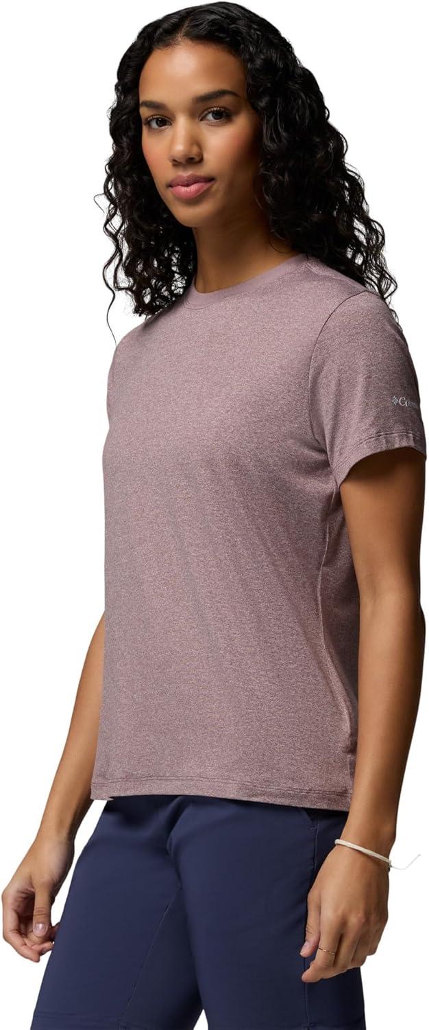 imageColumbia Womens Parsons Point Back Graphic TeeShale Purple HeatherCozy Coastline