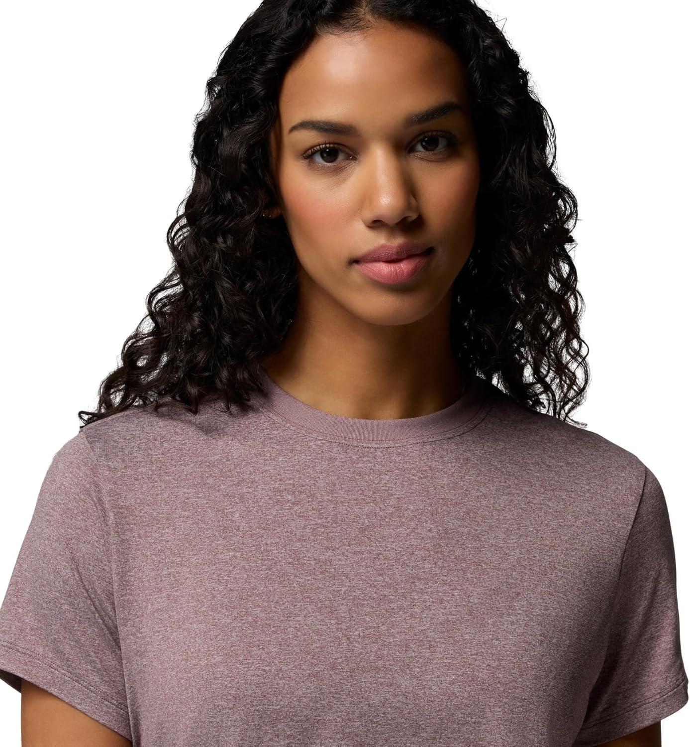 imageColumbia Womens Parsons Point Back Graphic TeeShale Purple HeatherCozy Coastline