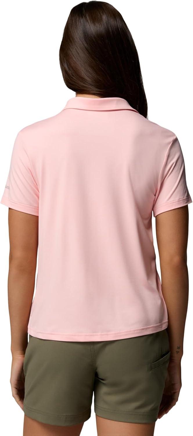 imageColumbia Womens Parsons Point PoloPink Sand Heather